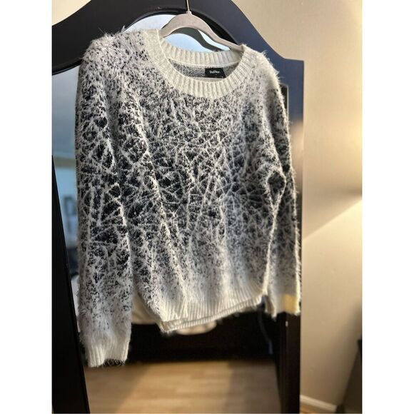 NEW Super Soft Jacquard Crew Neck Pullover Sweaters Knit L - Picture 1 of 3